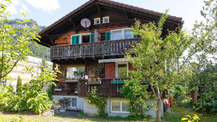 Diese Einfache Unterkunft- Bergheimat Ist Nur Fuer Backpacker- Rucksacktouristen Und Radfahrer - Huettenfeeling Im Backpackerhoues- Ganz Einfach - Ganz Unkompliziert - Ganz Relaxd Villa Linthal Eksteriør billede